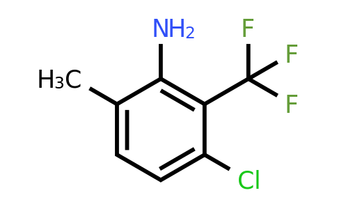1807049-40-6 | 3-Chloro-6-methyl-2-(trifluoromethyl)aniline