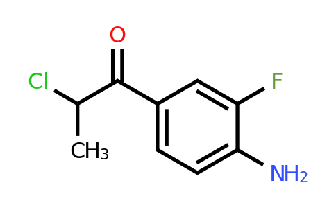1807049-88-2 | 1-(4-Amino-3-fluorophenyl)-2-chloropropan-1-one