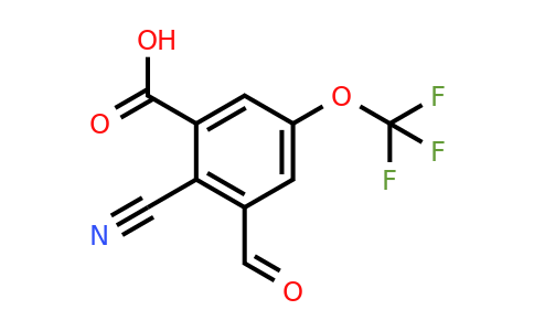 1807050-12-9 | 2-Cyano-3-formyl-5-(trifluoromethoxy)benzoic acid
