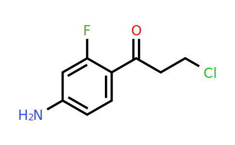 1807050-74-3 | 1-(4-Amino-2-fluorophenyl)-3-chloropropan-1-one