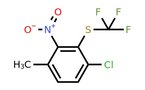 1807050-90-3 | 4-Chloro-2-nitro-3-(trifluoromethylthio)toluene