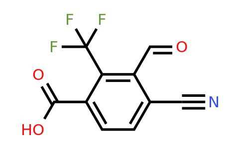 1807050-96-9 | 4-Cyano-3-formyl-2-(trifluoromethyl)benzoic acid