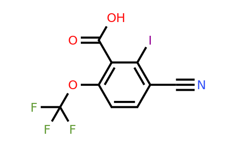 1807051-70-2 | 3-Cyano-2-iodo-6-(trifluoromethoxy)benzoic acid
