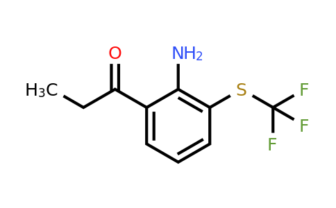 1807052-36-3 | 1-(2-Amino-3-(trifluoromethylthio)phenyl)propan-1-one