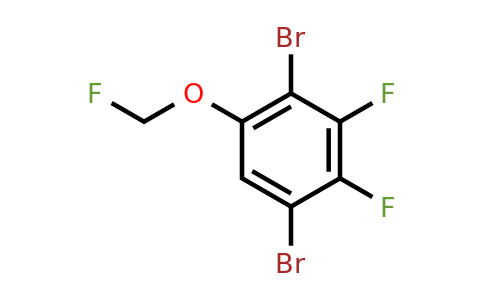 1807053-51-5 | 1,4-Dibromo-2,3-difluoro-5-(fluoromethoxy)benzene