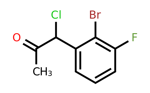 1807053-84-4 | 1-(2-Bromo-3-fluorophenyl)-1-chloropropan-2-one