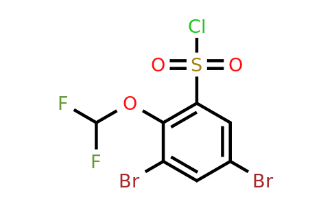 1807053-90-2 | 3,5-Dibromo-2-(difluoromethoxy)benzenesulfonyl chloride