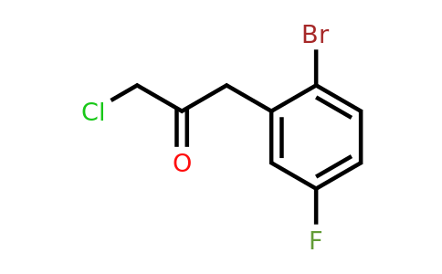 1807053-91-3 | 1-(2-Bromo-5-fluorophenyl)-3-chloropropan-2-one