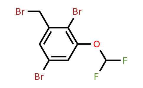 1807054-47-2 | 2,5-Dibromo-3-(difluoromethoxy)benzyl bromide