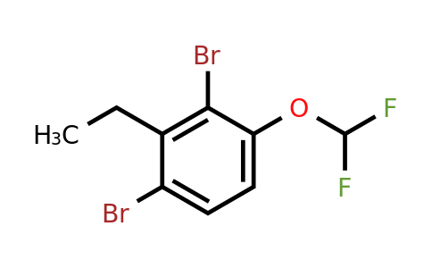 1807054-79-0 | 1,3-Dibromo-4-difluoromethoxy-2-ethylbenzene