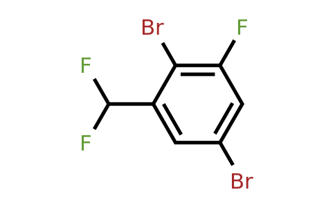 1807056-00-3 | 2,5-Dibromo-3-fluorobenzodifluoride