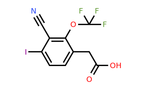 1807056-66-1 | 3-Cyano-4-iodo-2-(trifluoromethoxy)phenylacetic acid