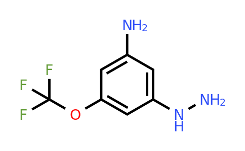 1807057-16-4 | 3-Hydrazinyl-5-(trifluoromethoxy)aniline