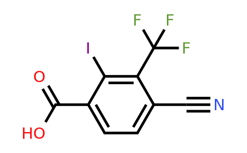 1807057-24-4 | 4-Cyano-2-iodo-3-(trifluoromethyl)benzoic acid
