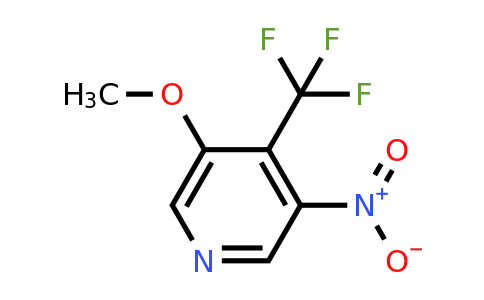 3-Methoxy-5-nitro-4-(trifluoromethyl)pyridine