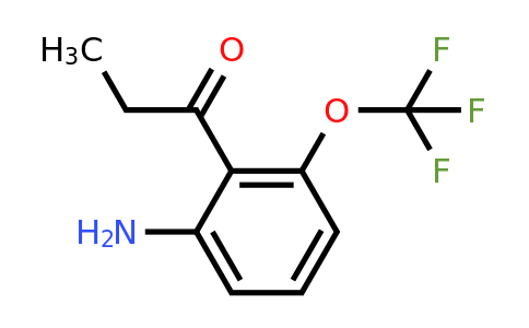 1807057-65-3 | 1-(2-Amino-6-(trifluoromethoxy)phenyl)propan-1-one