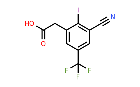 1807057-94-8 | 3-Cyano-2-iodo-5-(trifluoromethyl)phenylacetic acid