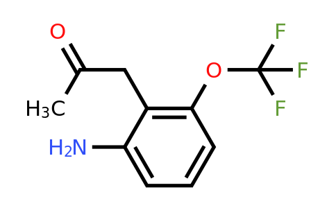 1807058-11-2 | 1-(2-Amino-6-(trifluoromethoxy)phenyl)propan-2-one
