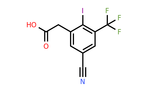 1807058-12-3 | 5-Cyano-2-iodo-3-(trifluoromethyl)phenylacetic acid