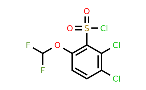1807058-51-0 | 2,3-Dichloro-6-(difluoromethoxy)benzenesulfonylchloride