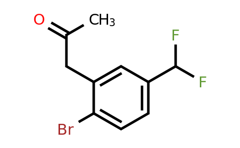 1807059-66-0 | 1-(2-Bromo-5-(difluoromethyl)phenyl)propan-2-one