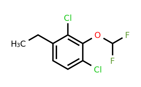 1807059-76-2 | 1,3-Dichloro-2-difluoromethoxy-4-ethylbenzene