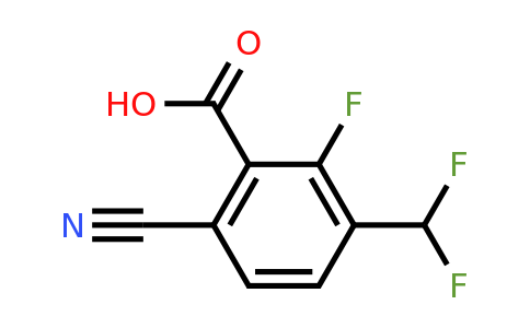 1807061-08-0 | 6-Cyano-3-difluoromethyl-2-fluorobenzoic acid