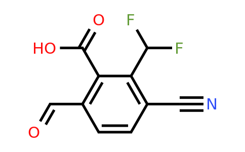 1807061-36-4 | 3-Cyano-2-difluoromethyl-6-formylbenzoic acid