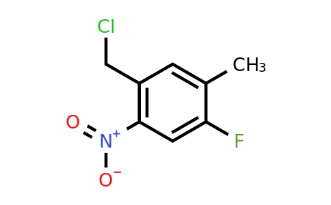 1807061-84-2 | 4-Fluoro-5-methyl-2-nitrobenzyl chloride
