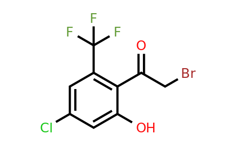 1807062-13-0 | 4'-Chloro-2'-hydroxy-6'-(trifluoromethyl)phenacyl bromide