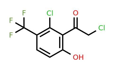 1807062-23-2 | 2'-Chloro-6'-hydroxy-3'-(trifluoromethyl)phenacyl chloride