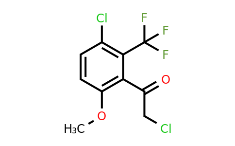 1807062-79-8 | 3'-Chloro-6'-methoxy-2'-(trifluoromethyl)phenacyl chloride