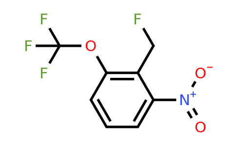 1807062-86-7 | 1-Fluoromethyl-2-nitro-6-(trifluoromethoxy)benzene