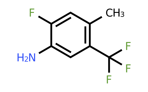 1807063-13-3 | 2-Fluoro-4-methyl-5-(trifluoromethyl)aniline