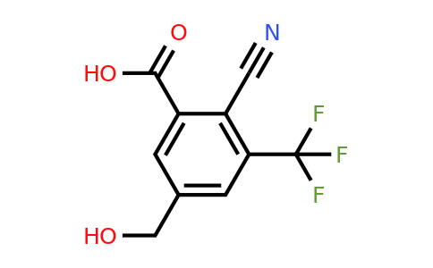 1807065-69-5 | 2-Cyano-5-hydroxymethyl-3-(trifluoromethyl)benzoic acid