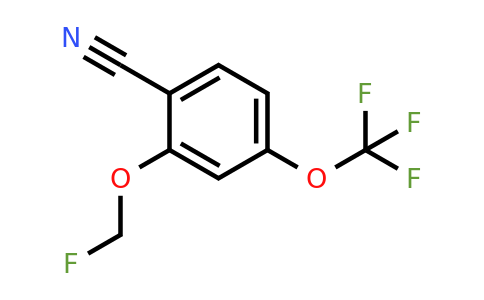 1807067-67-9 | 2-Fluoromethoxy-4-(trifluoromethoxy)benzonitrile