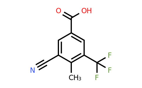 1807067-89-5 | 3-Cyano-4-methyl-5-(trifluoromethyl)benzoic acid