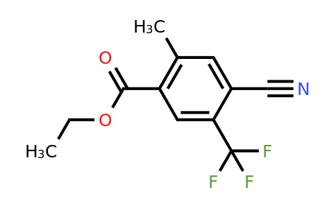 1807068-07-0 | Ethyl 4-cyano-2-methyl-5-(trifluoromethyl)benzoate