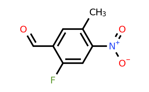 1807068-43-4 | 2-Fluoro-5-methyl-4-nitrobenzaldehyde