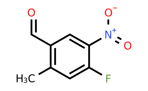 1807068-56-9 | 4-Fluoro-2-methyl-5-nitrobenzaldehyde