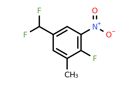 1807069-08-4 | 4-Fluoro-3-methyl-5-nitrobenzodifluoride