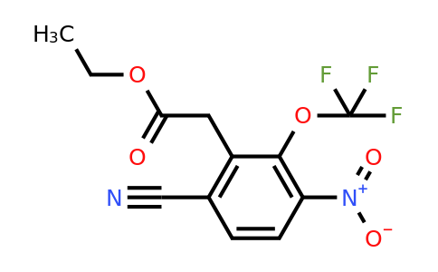 1807069-52-8 | Ethyl 6-cyano-3-nitro-2-(trifluoromethoxy)phenylacetate