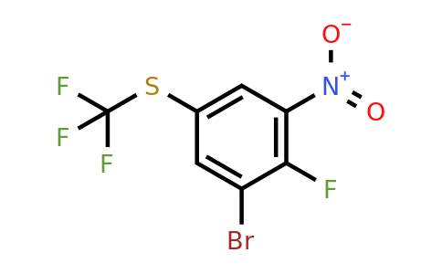 1807069-70-0 | 1-Bromo-2-fluoro-3-nitro-5-(trifluoromethylthio)benzene