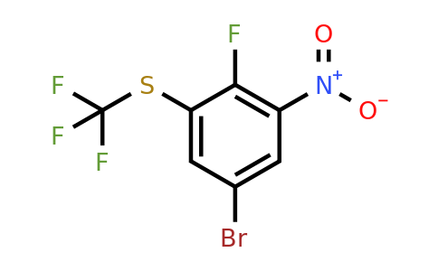 1807069-76-6 | 1-Bromo-4-fluoro-3-nitro-5-(trifluoromethylthio)benzene