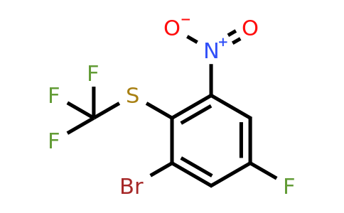 1807069-83-5 | 1-Bromo-5-fluoro-3-nitro-2-(trifluoromethylthio)benzene