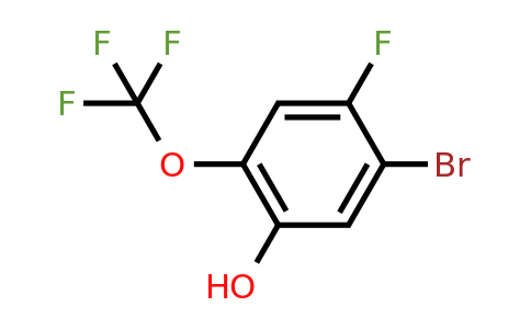 1807069-88-0 | 5-Bromo-4-fluoro-2-(trifluoromethoxy)phenol