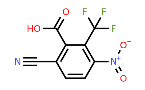 1807070-04-7 | 6-Cyano-3-nitro-2-(trifluoromethyl)benzoic acid