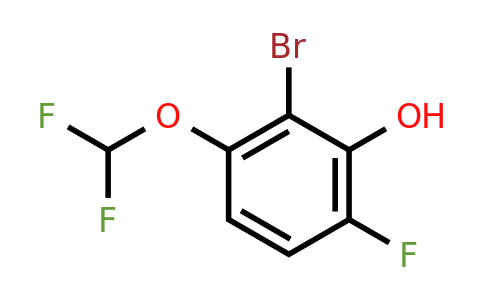 1807071-37-9 | 2-Bromo-3-difluoromethoxy-6-fluorophenol