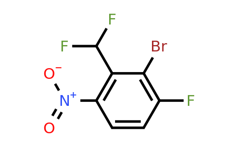 1807071-48-2 | 2-Bromo-3-fluoro-6-nitrobenzodifluoride