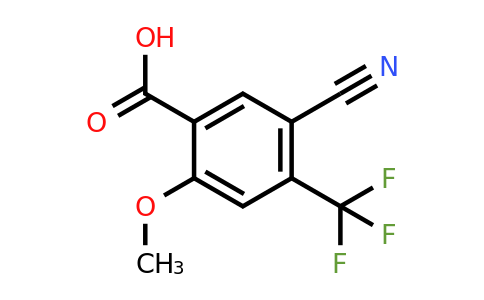 1807071-58-4 | 5-Cyano-2-methoxy-4-(trifluoromethyl)benzoic acid